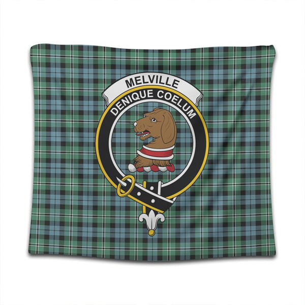 Melville Tartan Classic Crest Tapestry