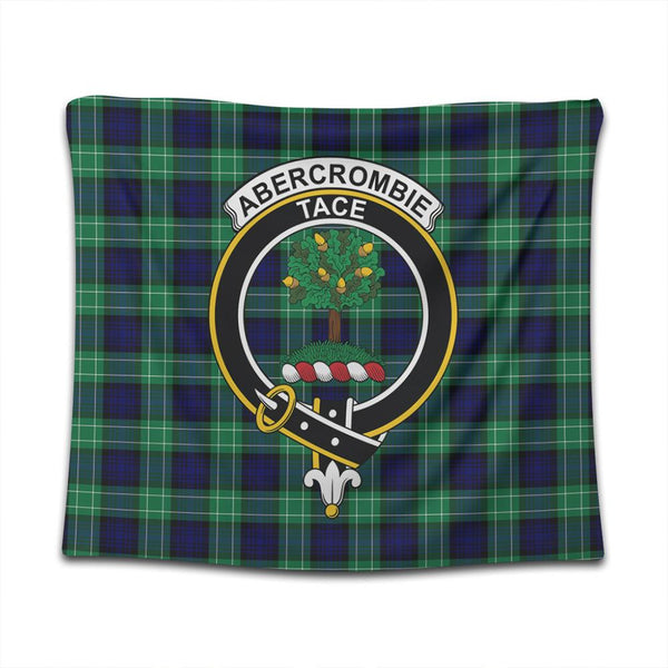 Abercrombie Tartan Classic Crest Tapestry