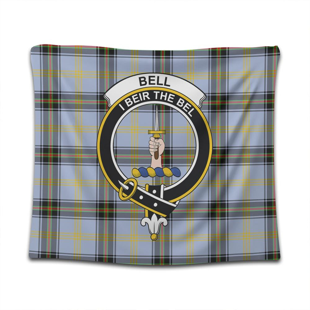 Bell of the Borders Tartan Classic Crest Tapestry