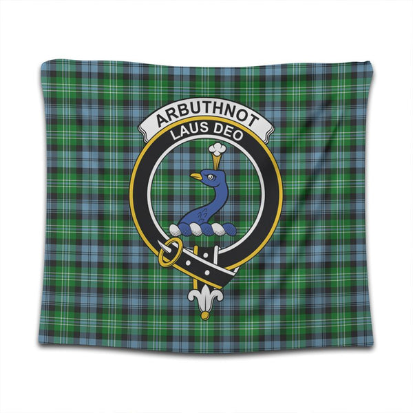 Arbuthnot Ancient Tartan Classic Crest Tapestry