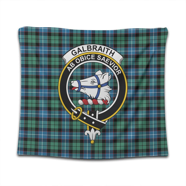 Galbraith Ancient Tartan Classic Crest Tapestry