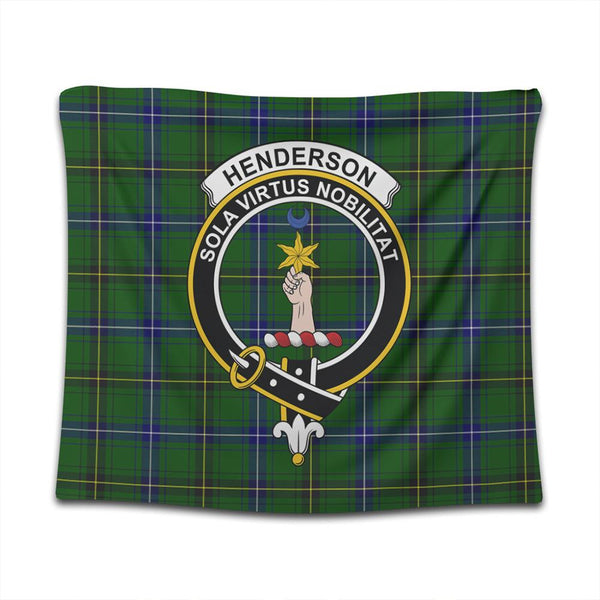 Henderson Modern Tartan Classic Crest Tapestry