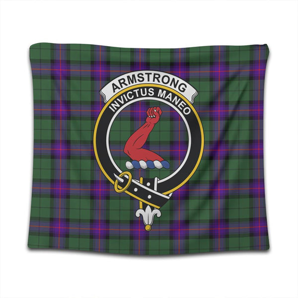 Armstrong Modern Tartan Classic Crest Tapestry