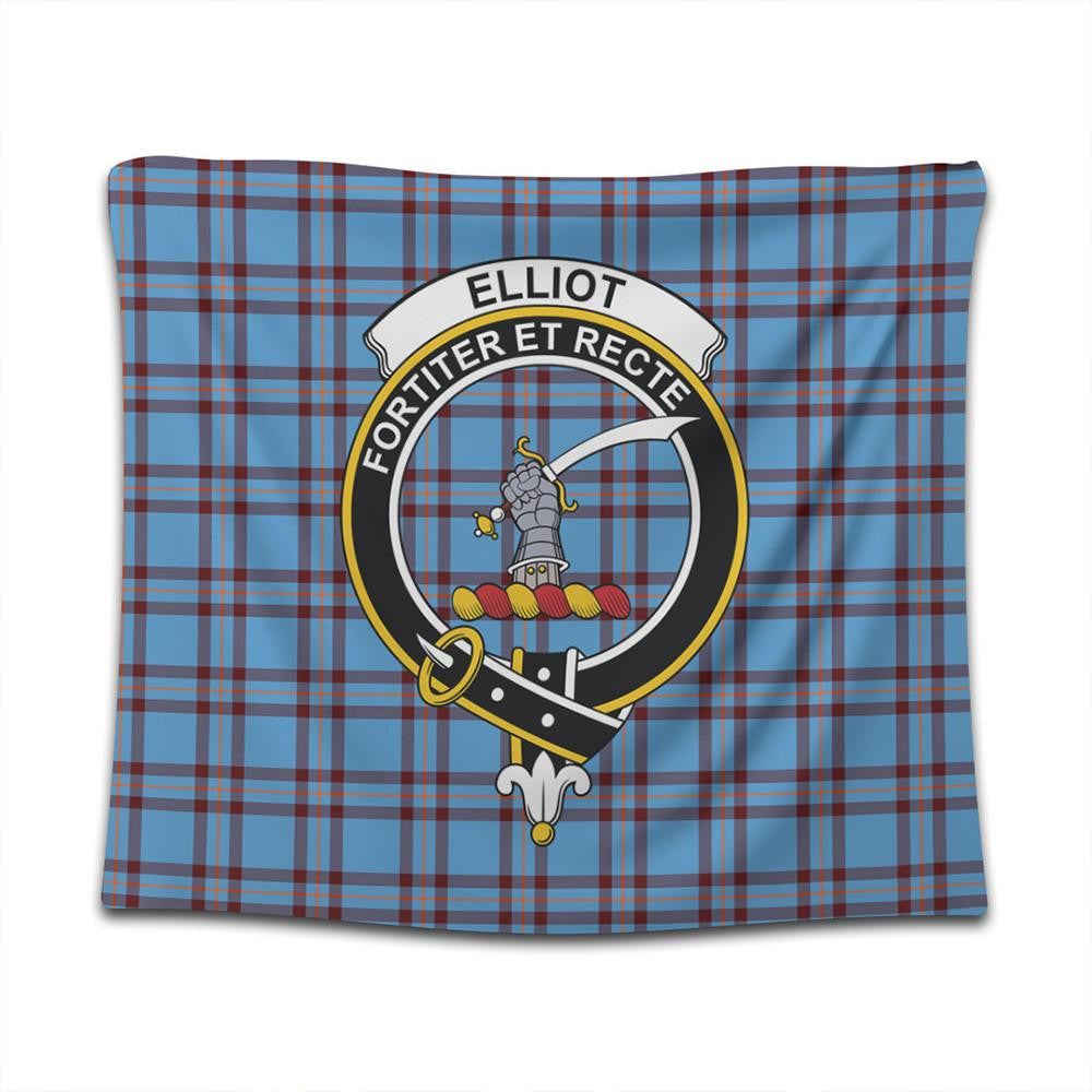 Elliot Ancient Tartan Classic Crest Tapestry