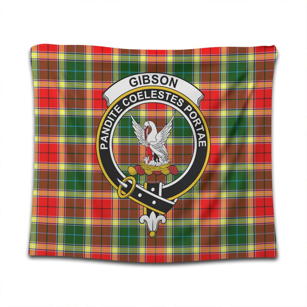 Gibbs Tartan Classic Crest Tapestry