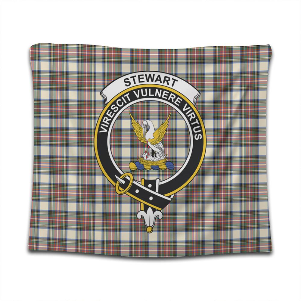 Stewart Dress Ancient Tartan Classic Crest Tapestry