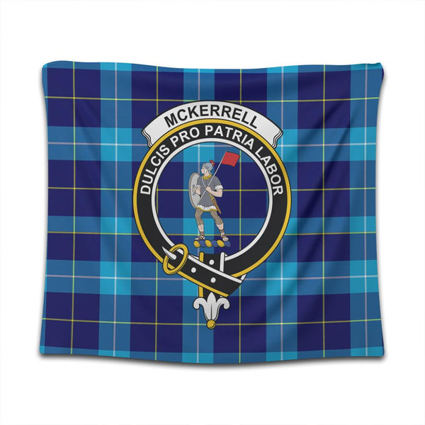 McKerrell Tartan Classic Crest Tapestry