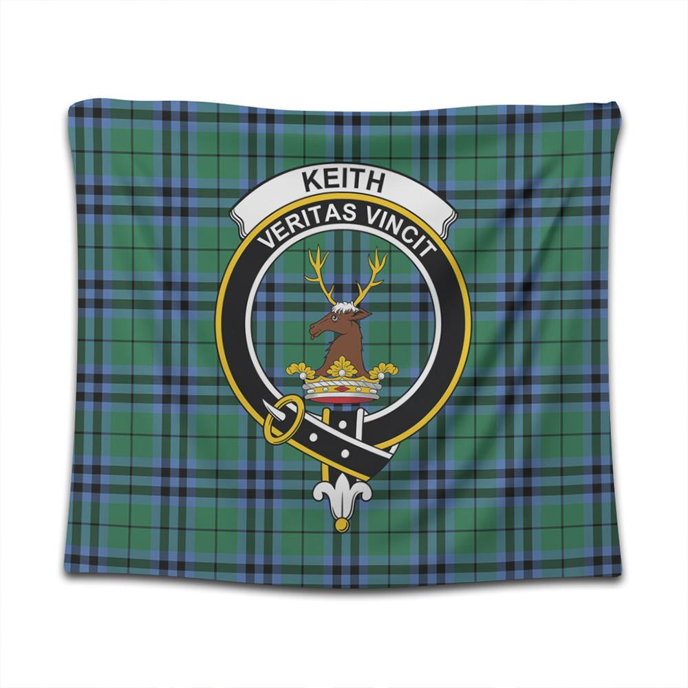 Keith Ancient Tartan Classic Crest Tapestry