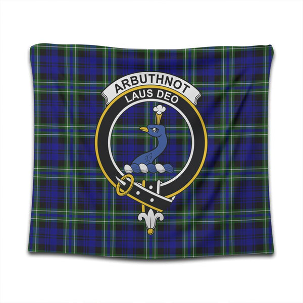 Arbuthnot Modern Tartan Classic Crest Tapestry