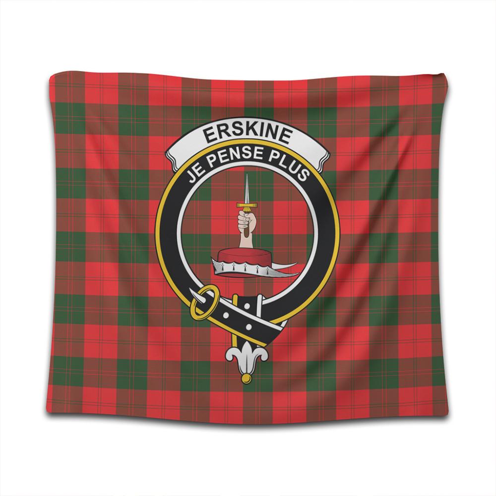 Erskine Modern Tartan Classic Crest Tapestry