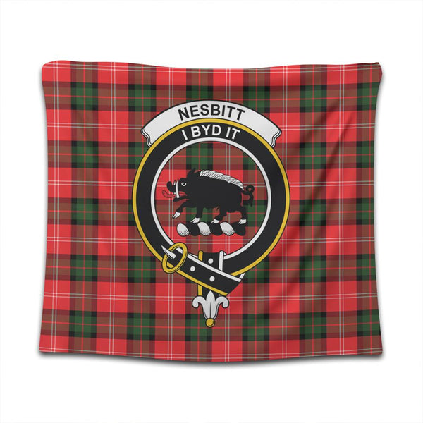 Nesbitt Modern Tartan Classic Crest Tapestry