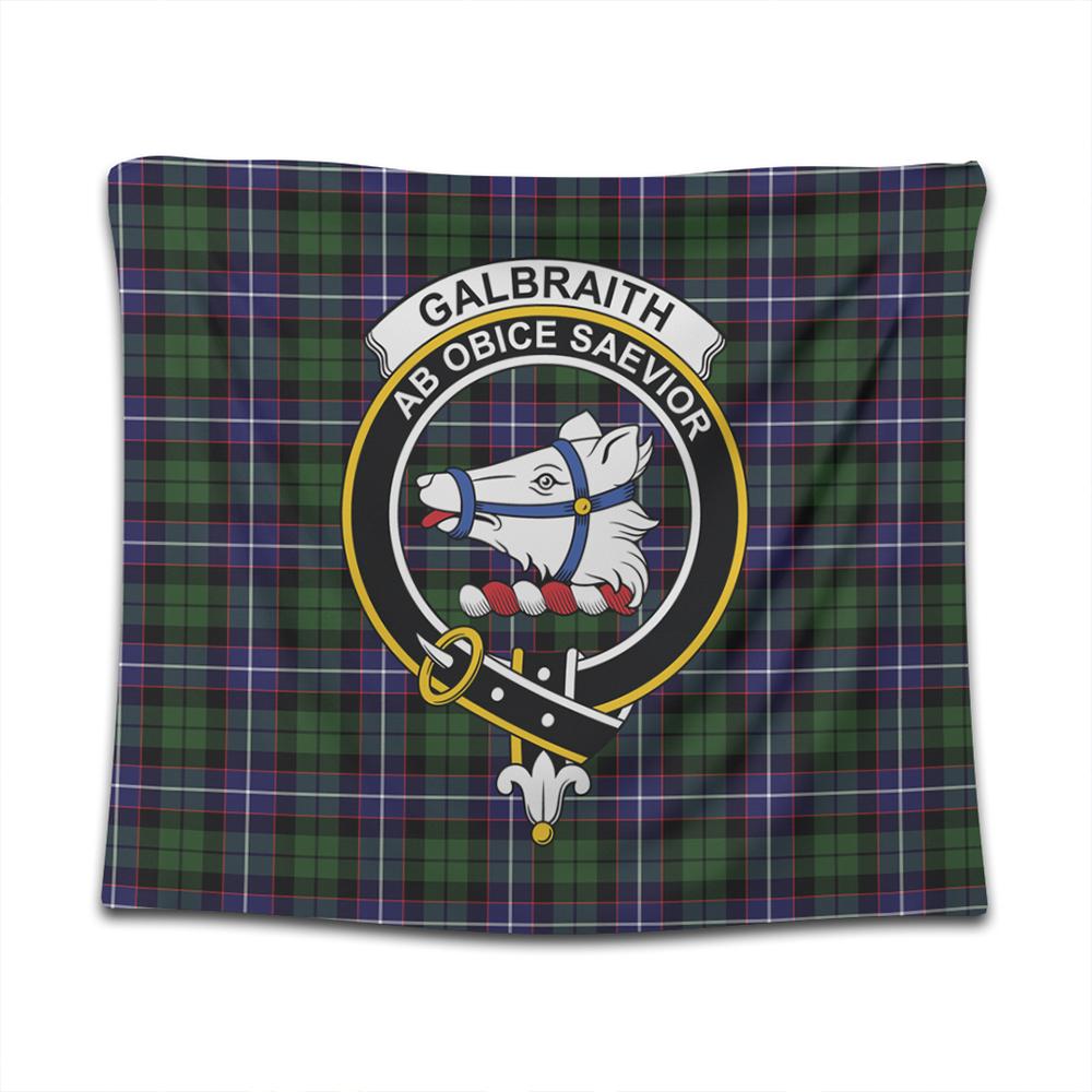 Galbraith Modern Tartan Classic Crest Tapestry