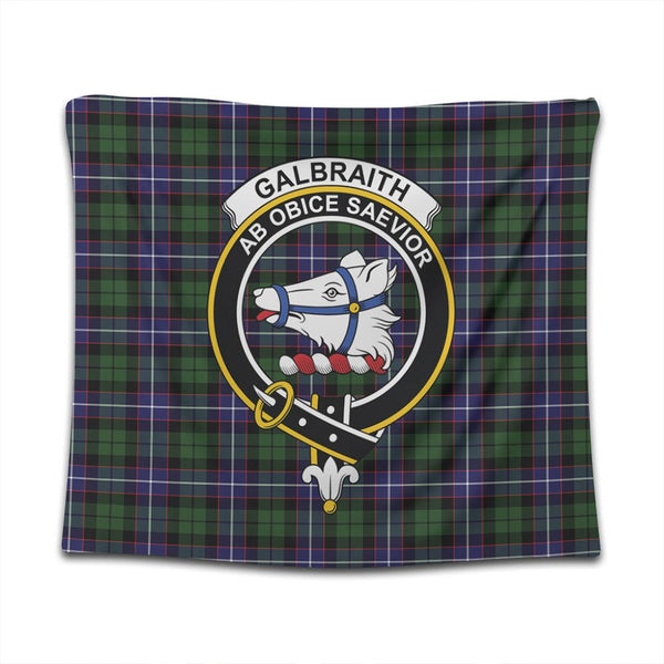 Galbraith Modern Tartan Classic Crest Tapestry