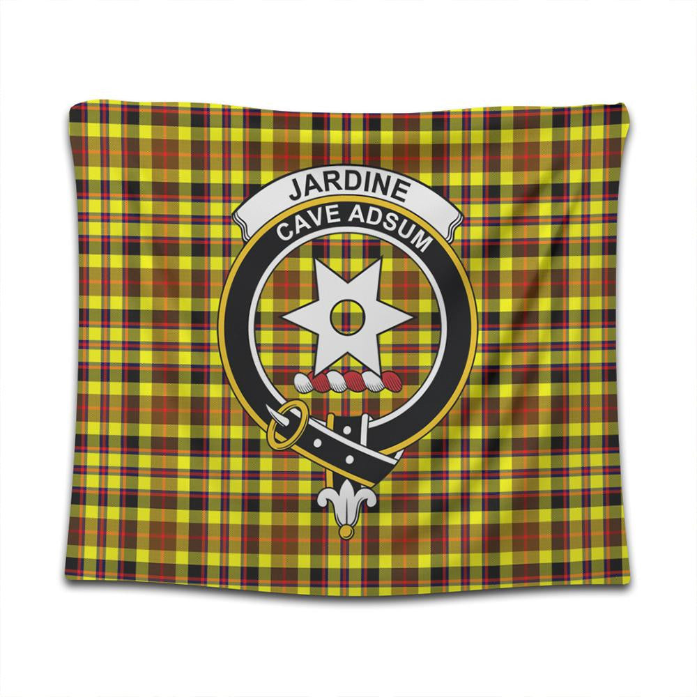 Jardine Tartan Classic Crest Tapestry