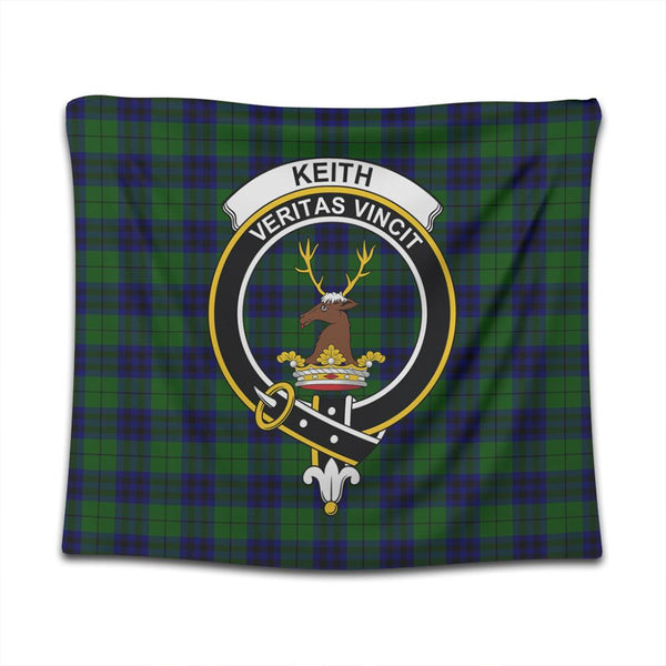 Keith Modern Tartan Classic Crest Tapestry