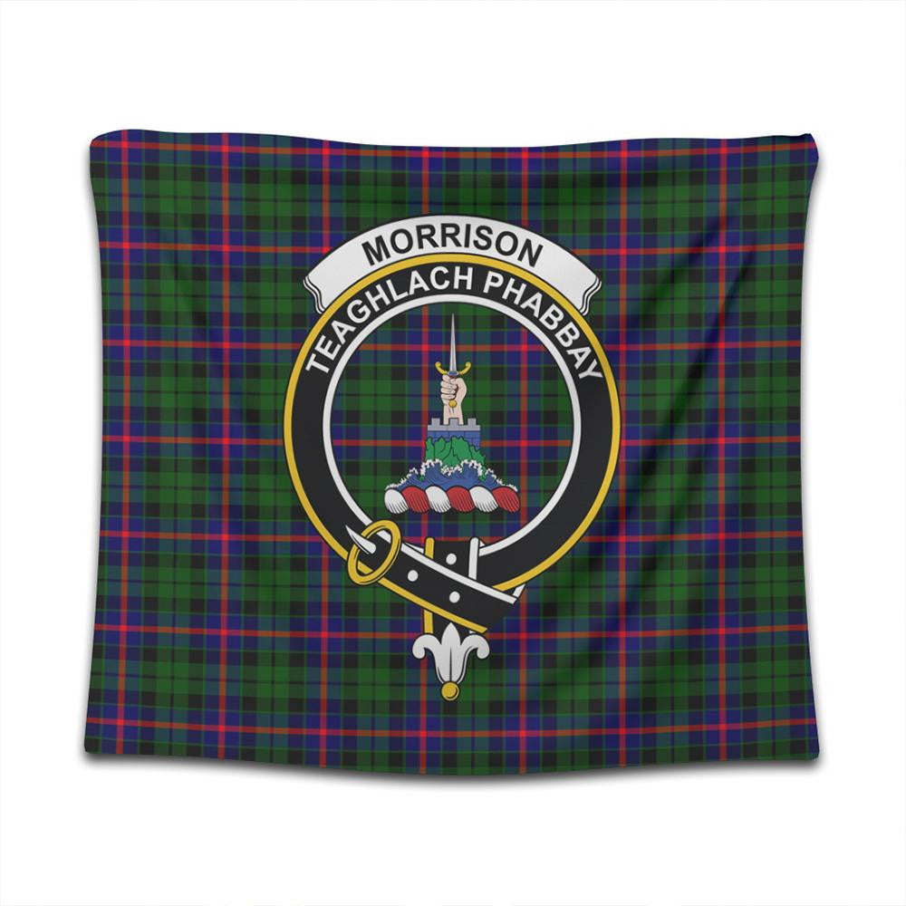 Morrison Modern Tartan Classic Crest Tapestry