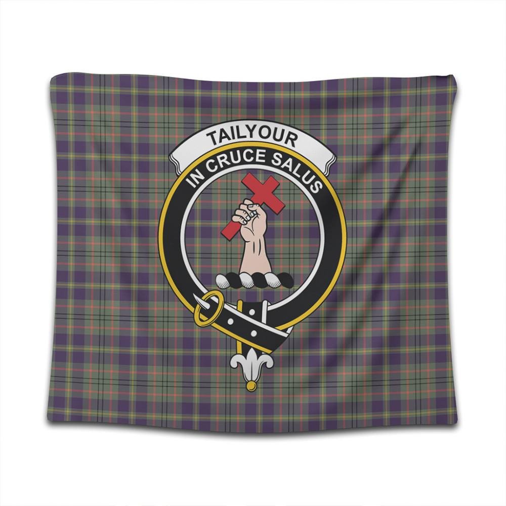 Tailyour Tartan Classic Crest Tapestry