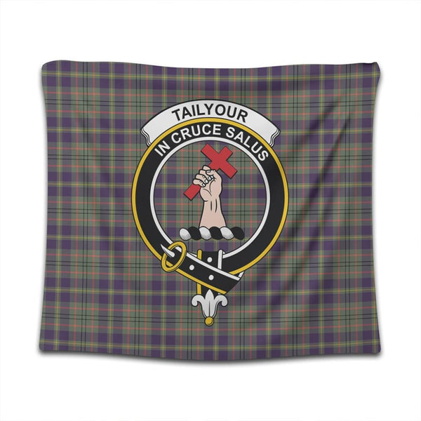 Tailyour Tartan Classic Crest Tapestry