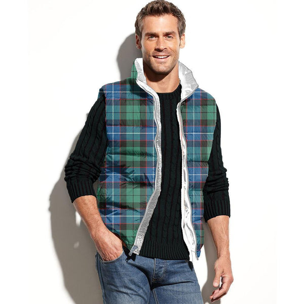 Hunter Ancient Tartan Classic Puffer Vest for Men and Women