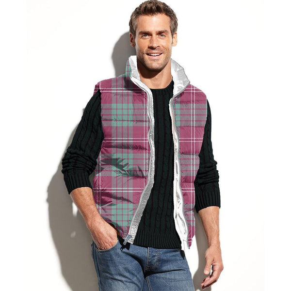 Crawford Ancient Tartan Classic Puffer Vest for Men and Women