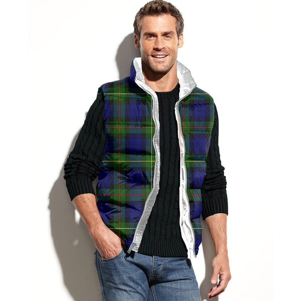 MacEwen Modern Tartan Classic Puffer Vest for Men and Women