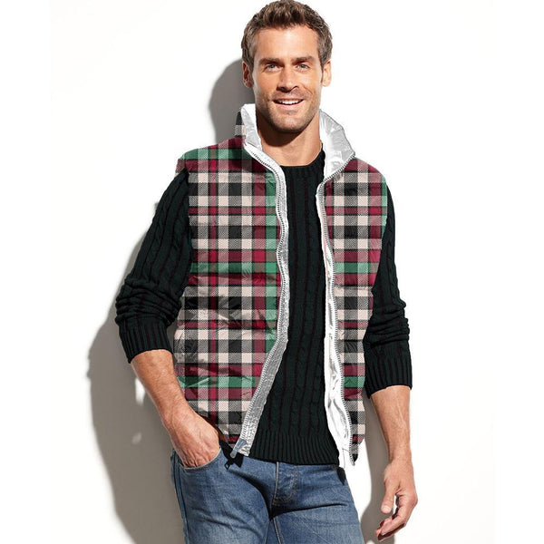 Borthwick Dress Ancient Tartan Classic Puffer Vest for Men and Women