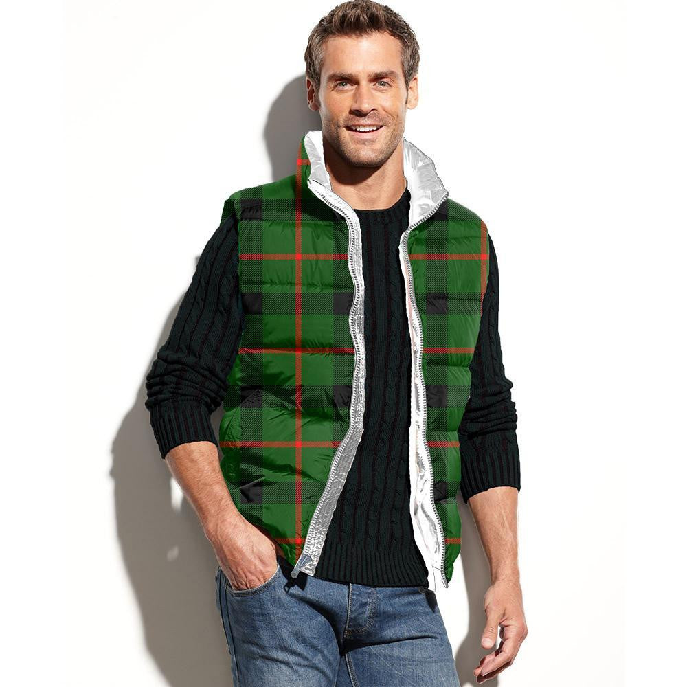 Kincaid Modern Tartan Classic Puffer Vest for Men and Women