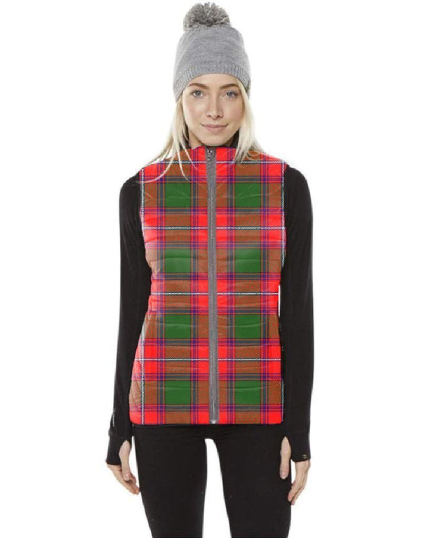 Rattray Modern Tartan Classic Puffer Vest for Men and Women