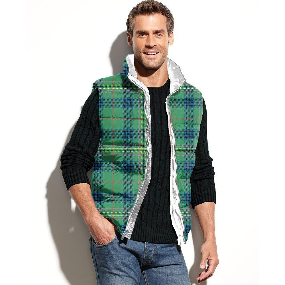 Kennedy Ancient Tartan Classic Puffer Vest for Men and Women