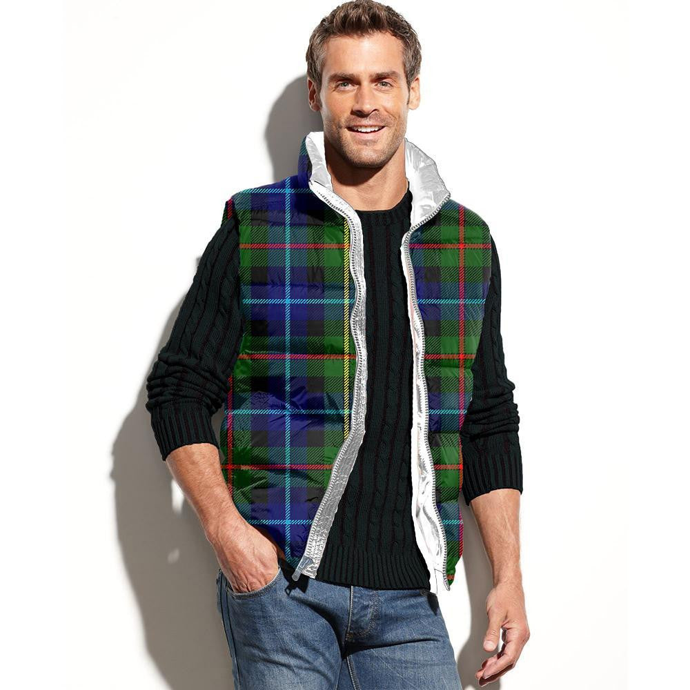 Smith Modern Tartan Classic Puffer Vest for Men and Women