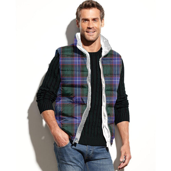 Hunter Modern Tartan Classic Puffer Vest for Men and Women