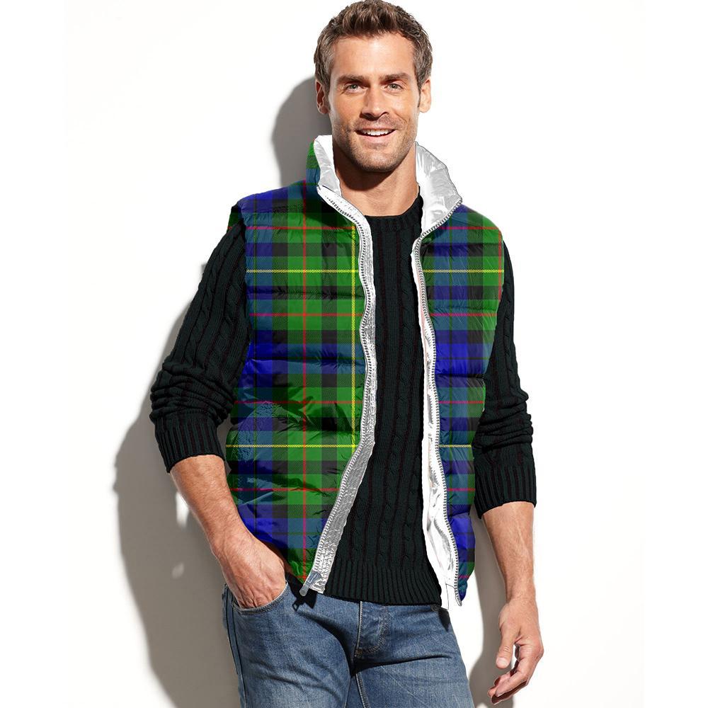 Rollo Modern Tartan Classic Puffer Vest for Men and Women