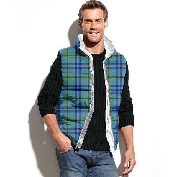 Falconer Tartan Classic Puffer Vest for Men and Women