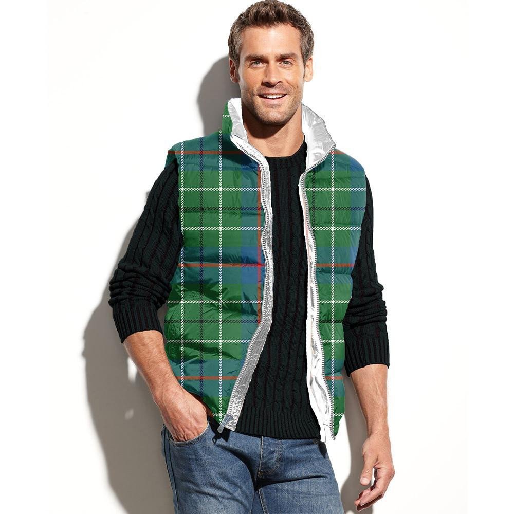 Duncan Ancient Tartan Classic Puffer Vest for Men and Women