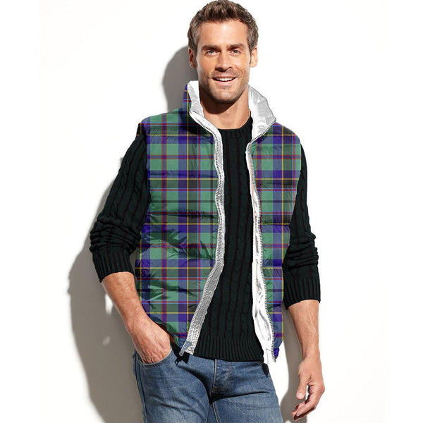 Stevenson Tartan Classic Puffer Vest for Men and Women