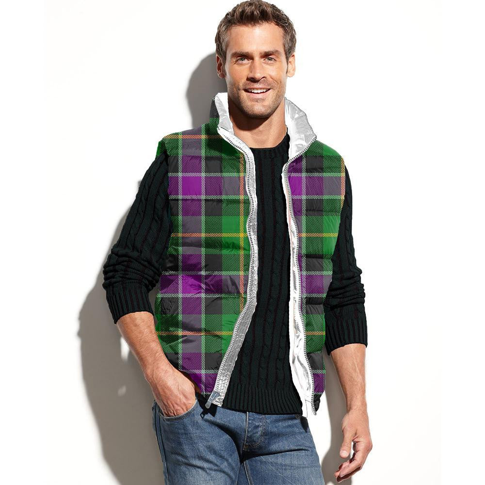 Selkirk Tartan Classic Puffer Vest for Men and Women