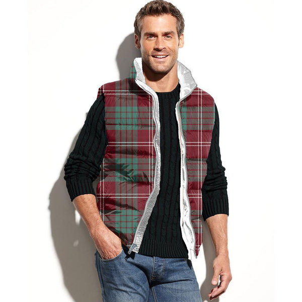 Crawford Modern Tartan Classic Puffer Vest for Men and Women