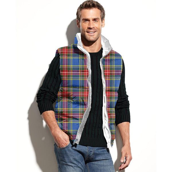 MacBeth Modern Tartan Classic Puffer Vest for Men and Women