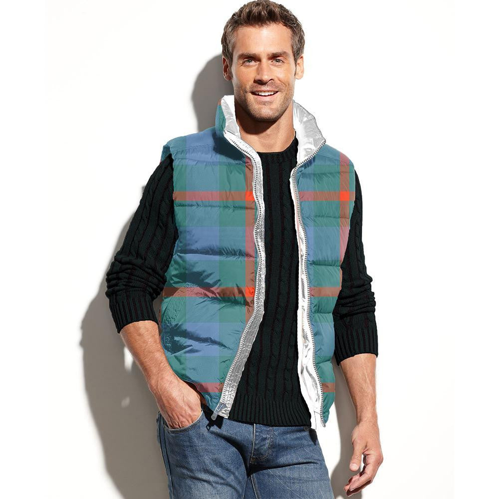 Agnew Ancient Tartan Classic Puffer Vest for Men and Women