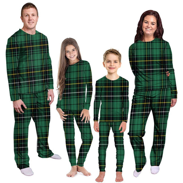 MacAlpine or MacAlpin Ancient Tartan Classic Pyjama Family Set