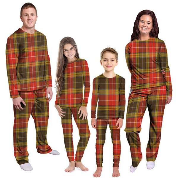 Buchanan Old Set Weathered Tartan Classic Pyjama Family Set