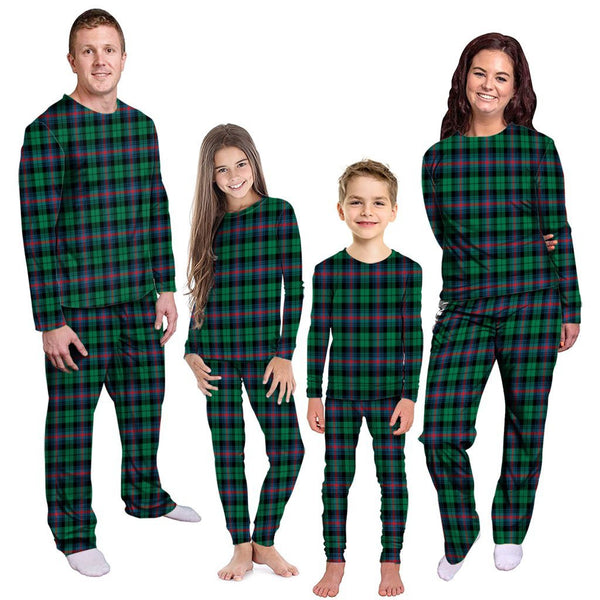 Urquhart Broad Red Ancient Tartan Classic Pyjama Family Set