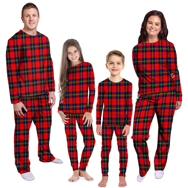 Ruthven Modern Tartan Classic Pyjama Family Set