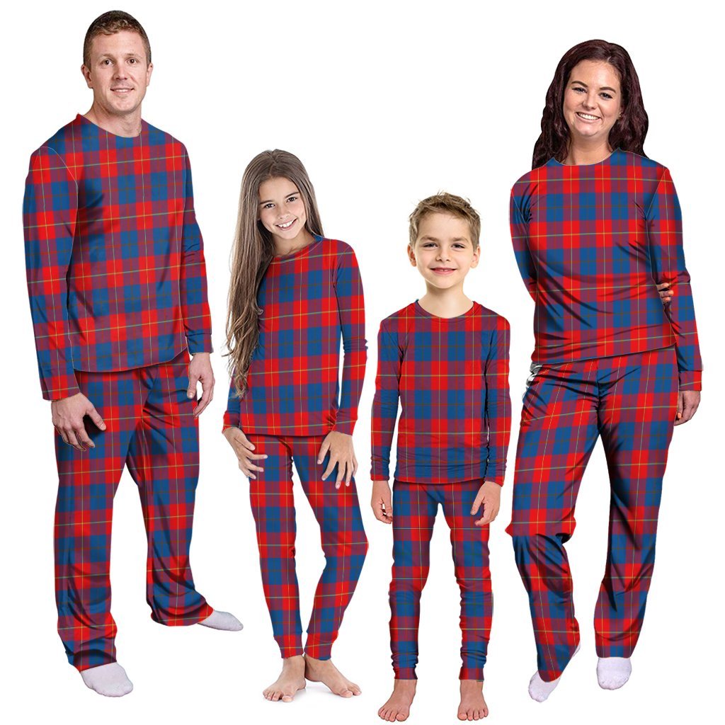 Galloway Red Tartan Classic Pyjama Family Set