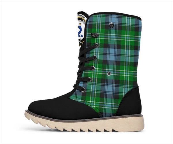 Arbuthnot Tartan Classic Crest Snow Boots