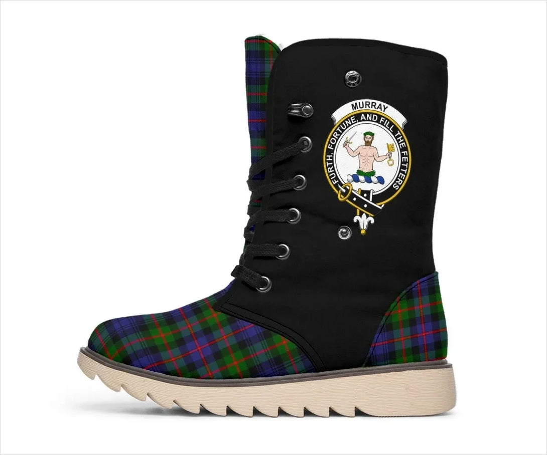 Murray (of Atholl) Tartan Classic Crest Snow Boots