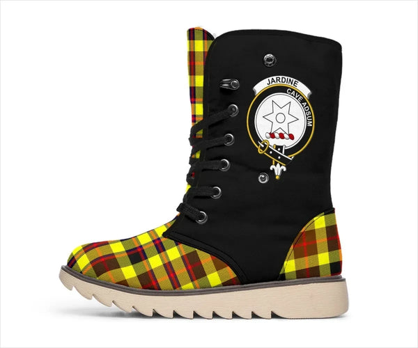 Jardine Tartan Classic Crest Snow Boots