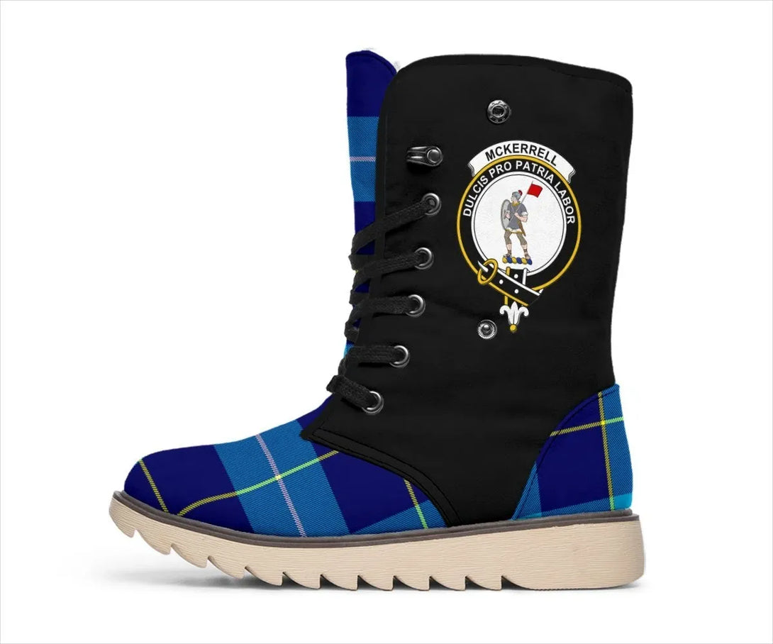 McKerrell Tartan Classic Crest Snow Boots