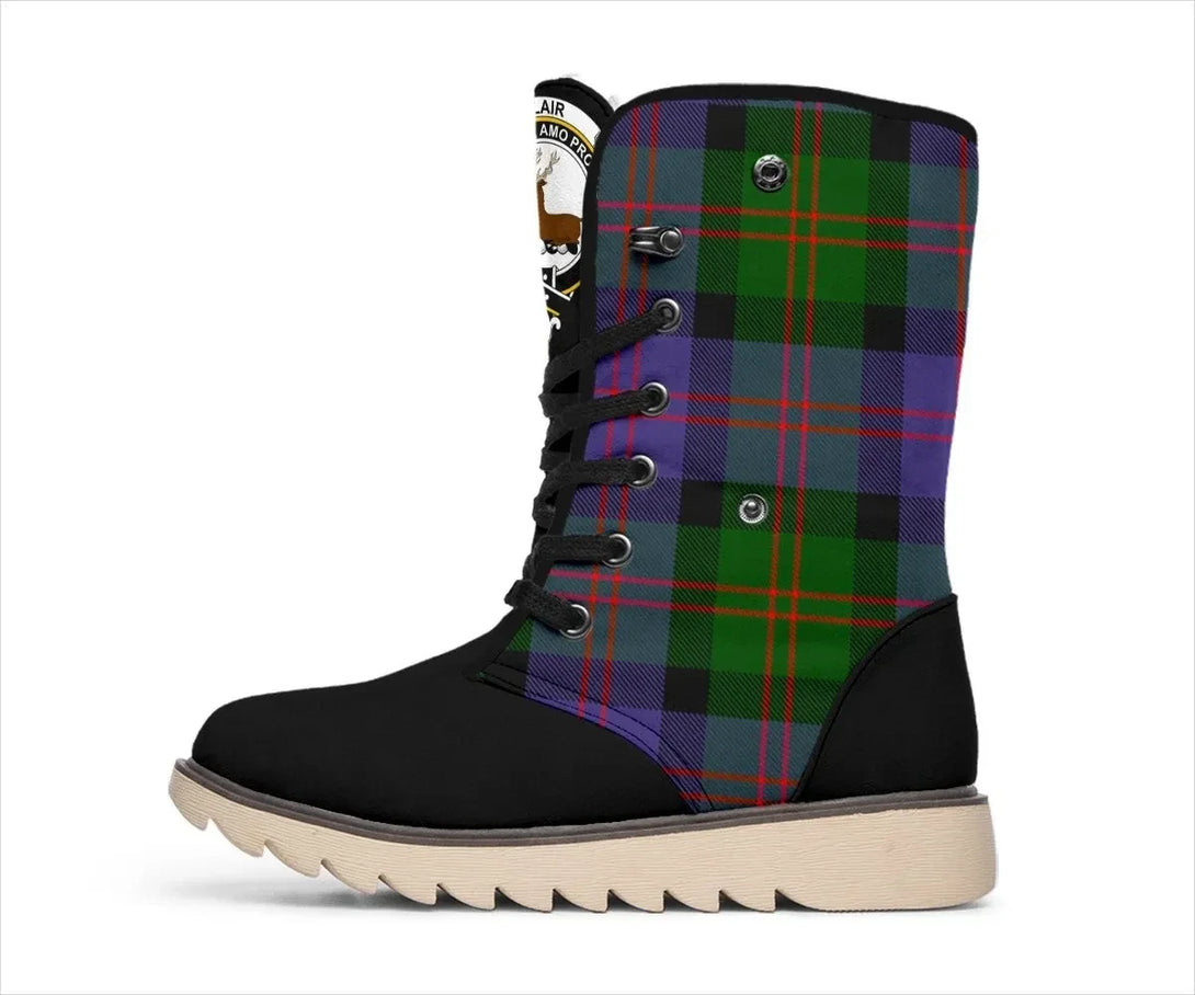 Blair Tartan Classic Crest Snow Boots