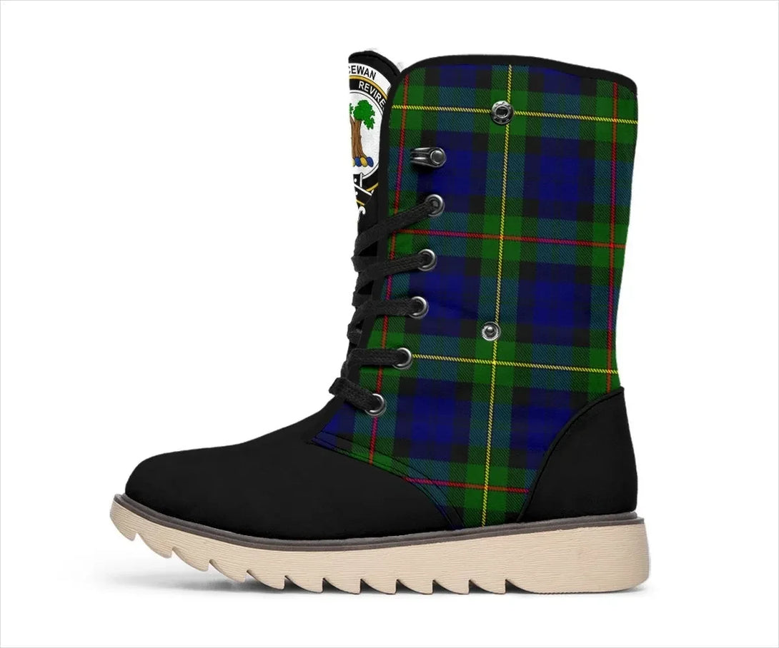 MacEwen Tartan Classic Crest Snow Boots